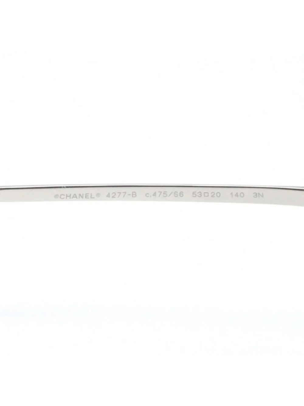 Chanel Sunglasses 475 S6 Silver Brown Eyewear